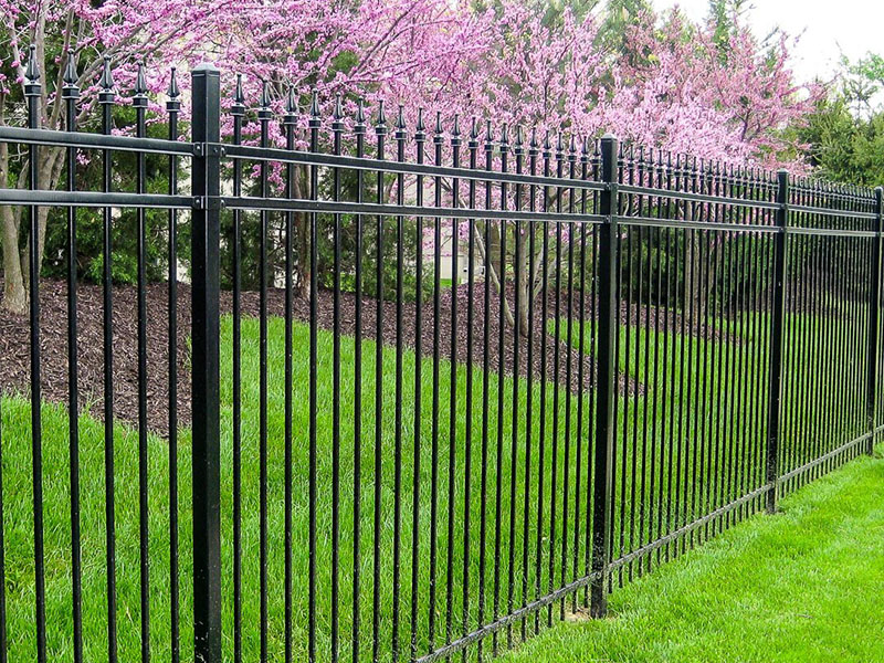 ornamental iron fence Lake Country British Columbia