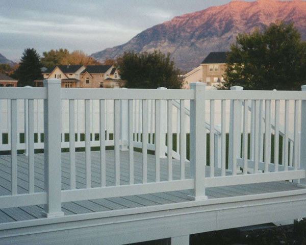 vinyl railings in British Columbia