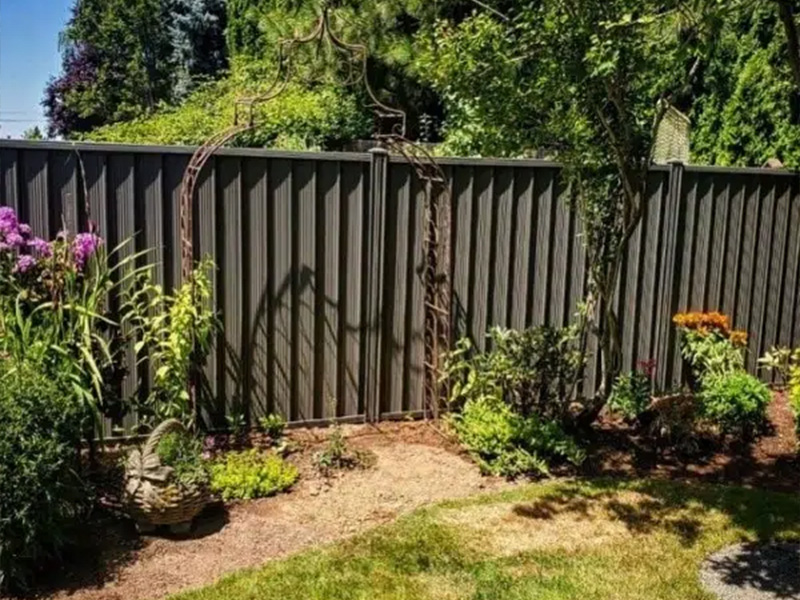 colorMax steel privacy Fence - British Columbia