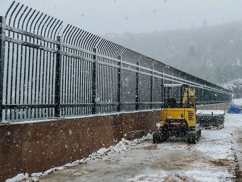 Aegis II Extreme Ornamental Iron Fence - British Columbia