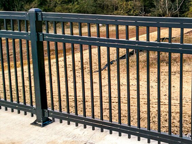 Aegis II Extreme Ornamental Iron Fence - British Columbia