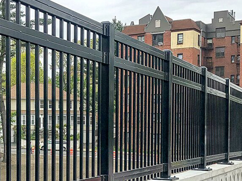 Aegis II Extreme Ornamental Iron Fence - British Columbia