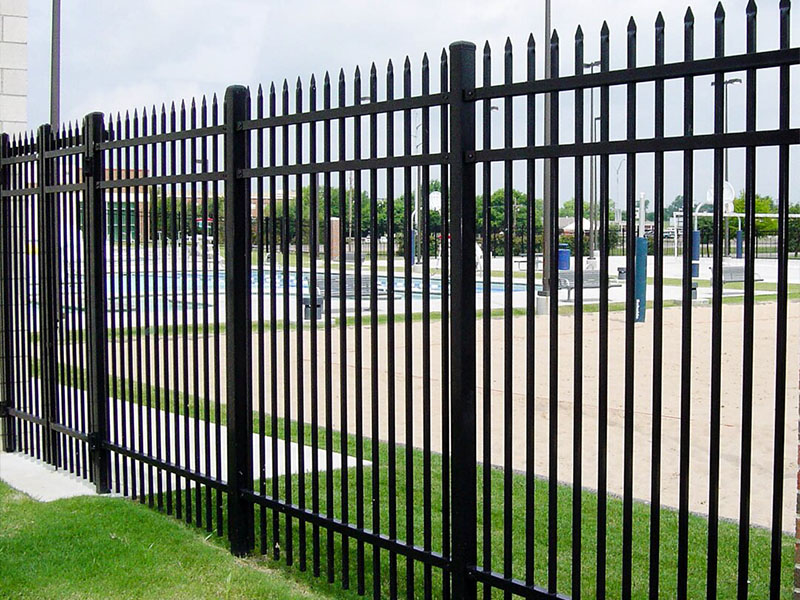 Aegis II Ornamental Iron Fence - British Columbia