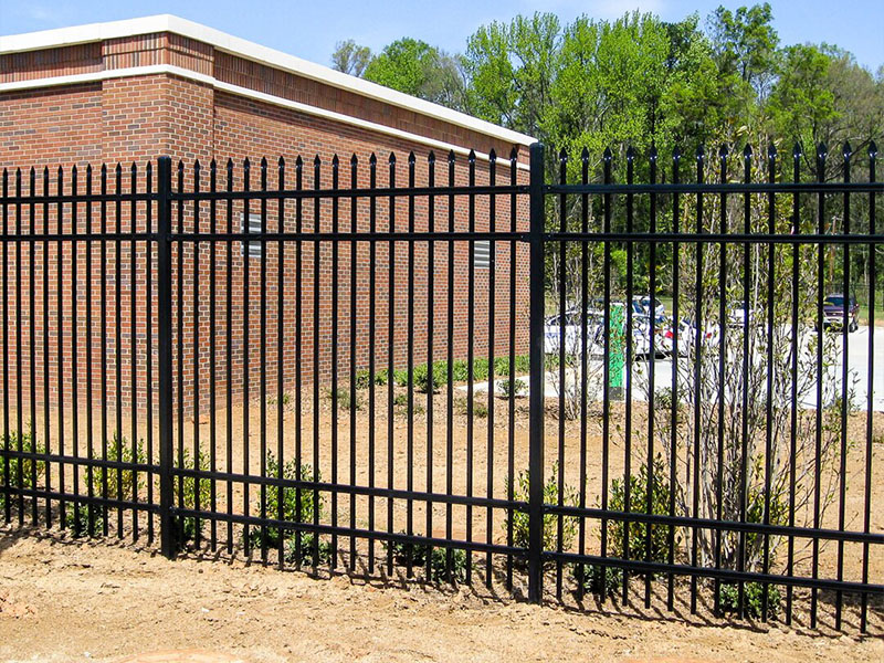 Montage Industrial Ornamental Iron Fence - British Columbia