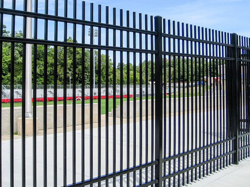 Montage Industrial Ornamental Iron Fence - British Columbia