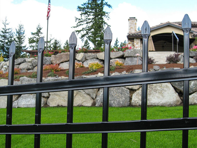 Montage Ornamental Iron Fence - British Columbia