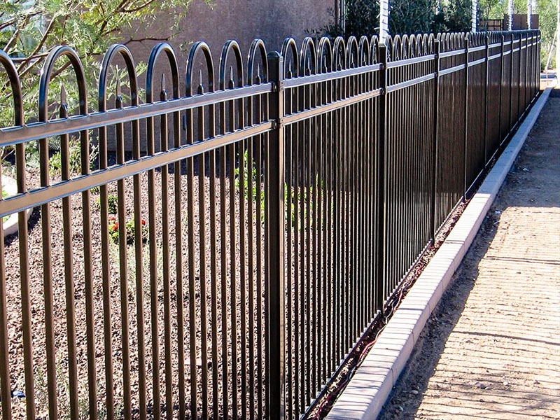 Montage Ornamental Iron Fence - British Columbia