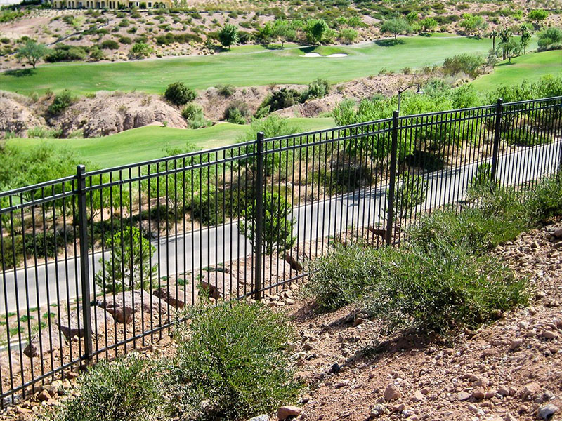 Montage Ornamental Iron Fence - British Columbia