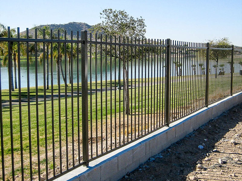 Montage Ornamental Iron Fence - British Columbia