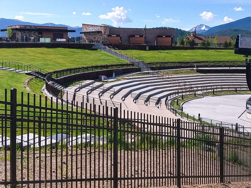 Montage II Ornamental iron Fence - British Columbia