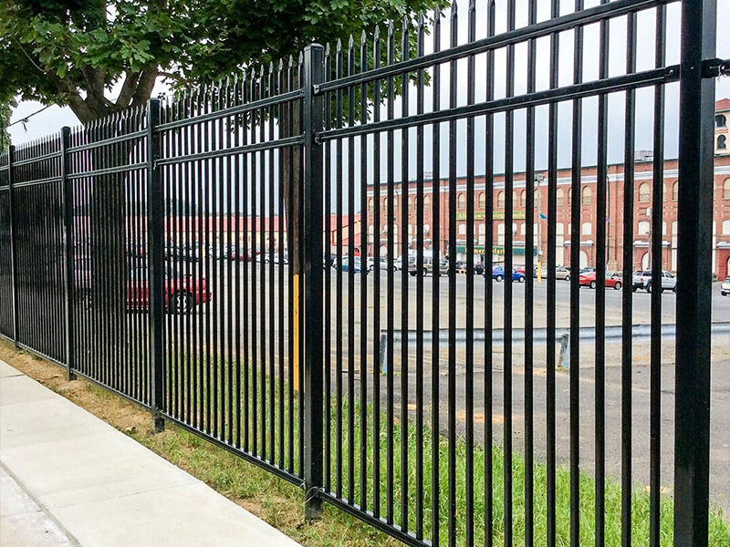 Montage II Ornamental iron Fence - British Columbia