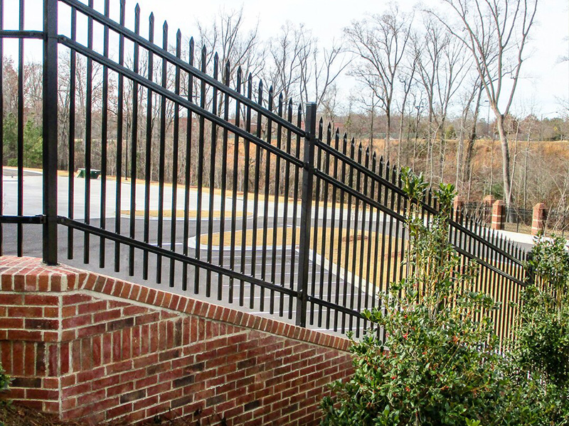 Montage II Ornamental iron Fence - British Columbia