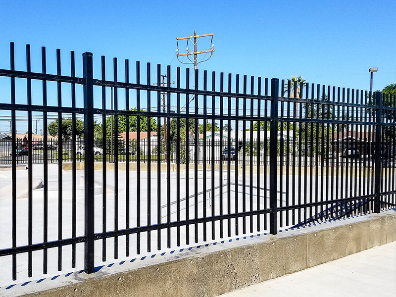 Montage II Ornamental iron Fence - British Columbia