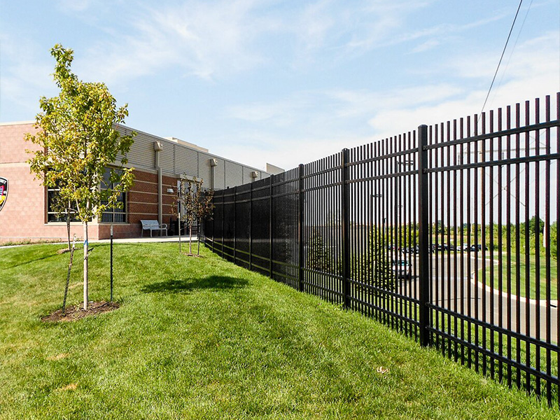 Montage II Ornamental iron Fence - British Columbia