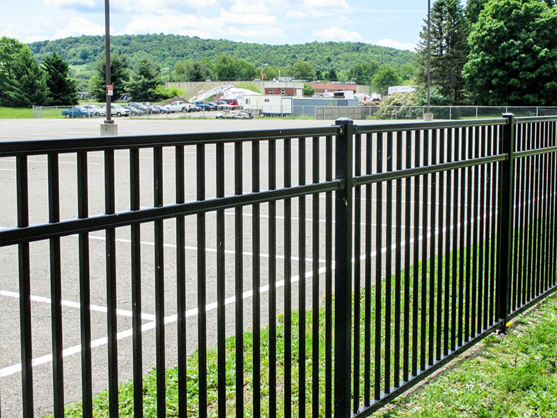 Montage II Ornamental iron Fence - British Columbia