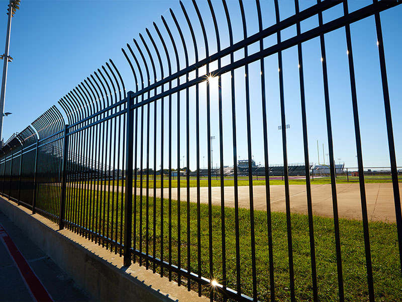 Ares Ornamental Iron Fence - British Columbia