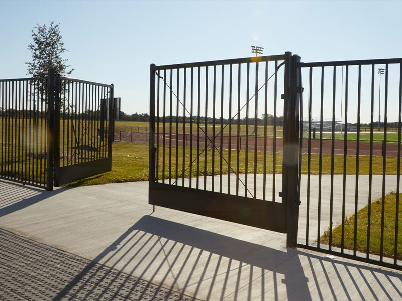 V3 Ornamental Iron Fence - British Columbia