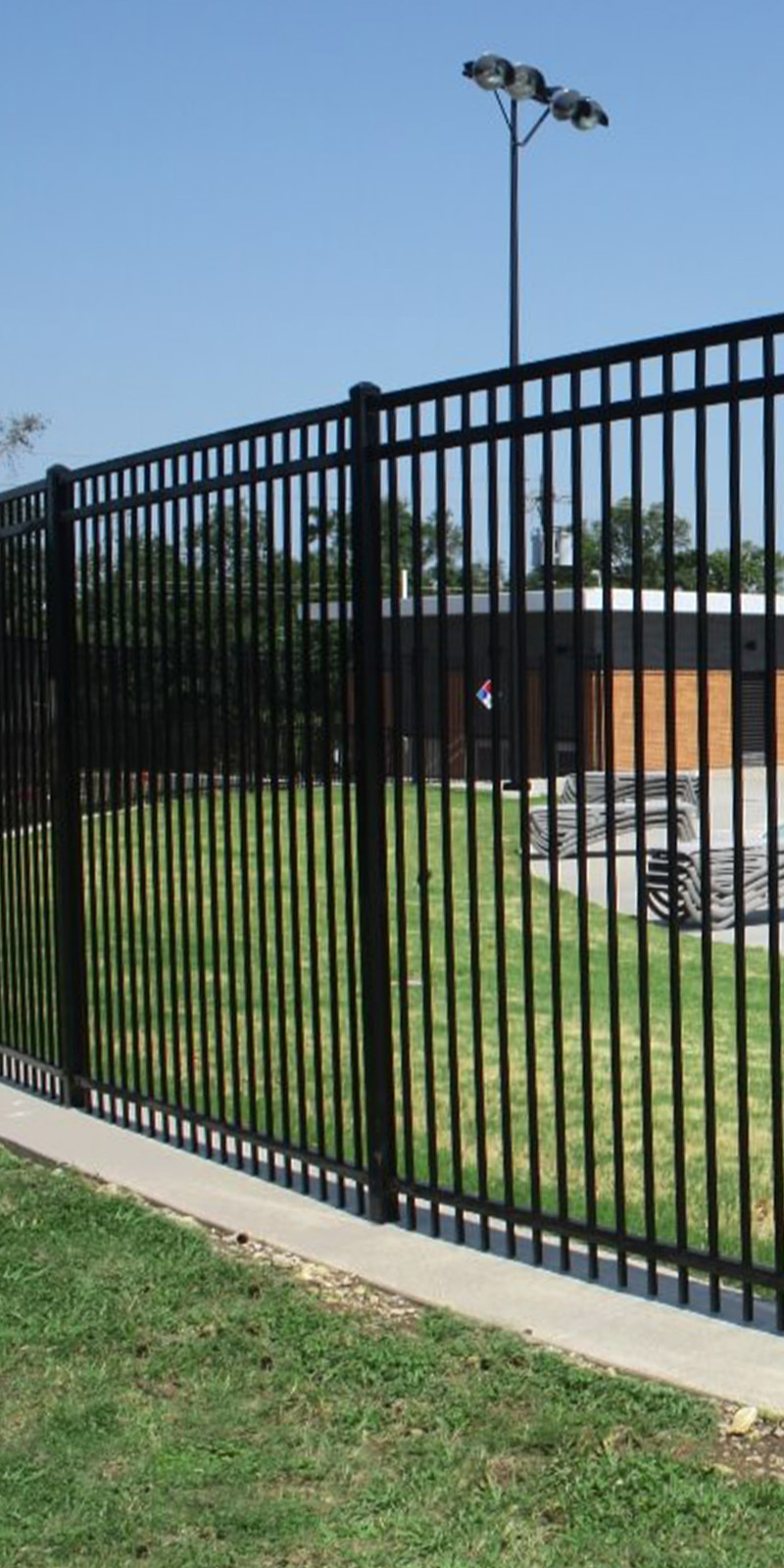 Montage Ornamental Iron Fence - British Columbia