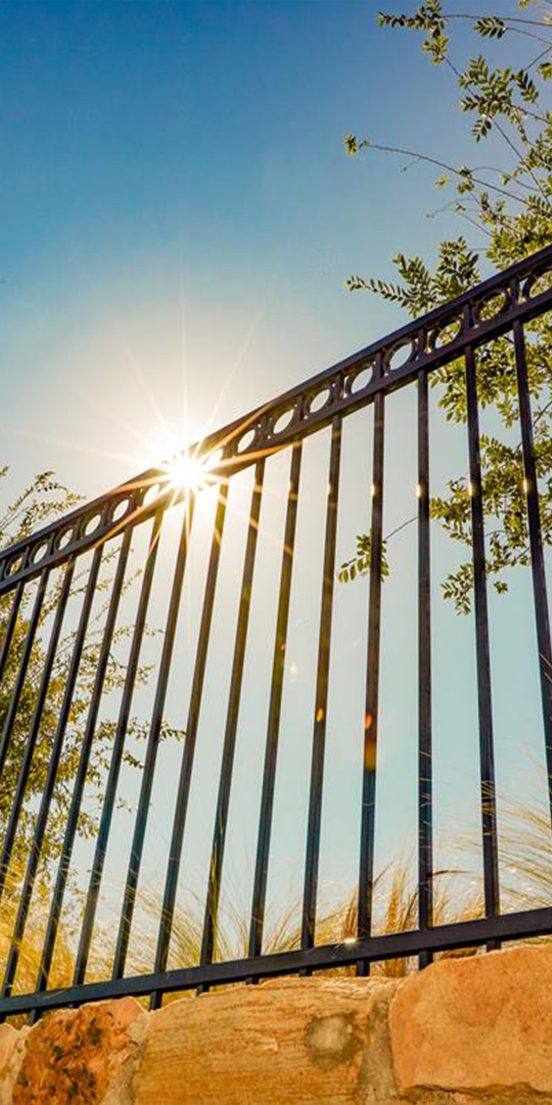 Versai Ornamental Iron Fence - British Columbia