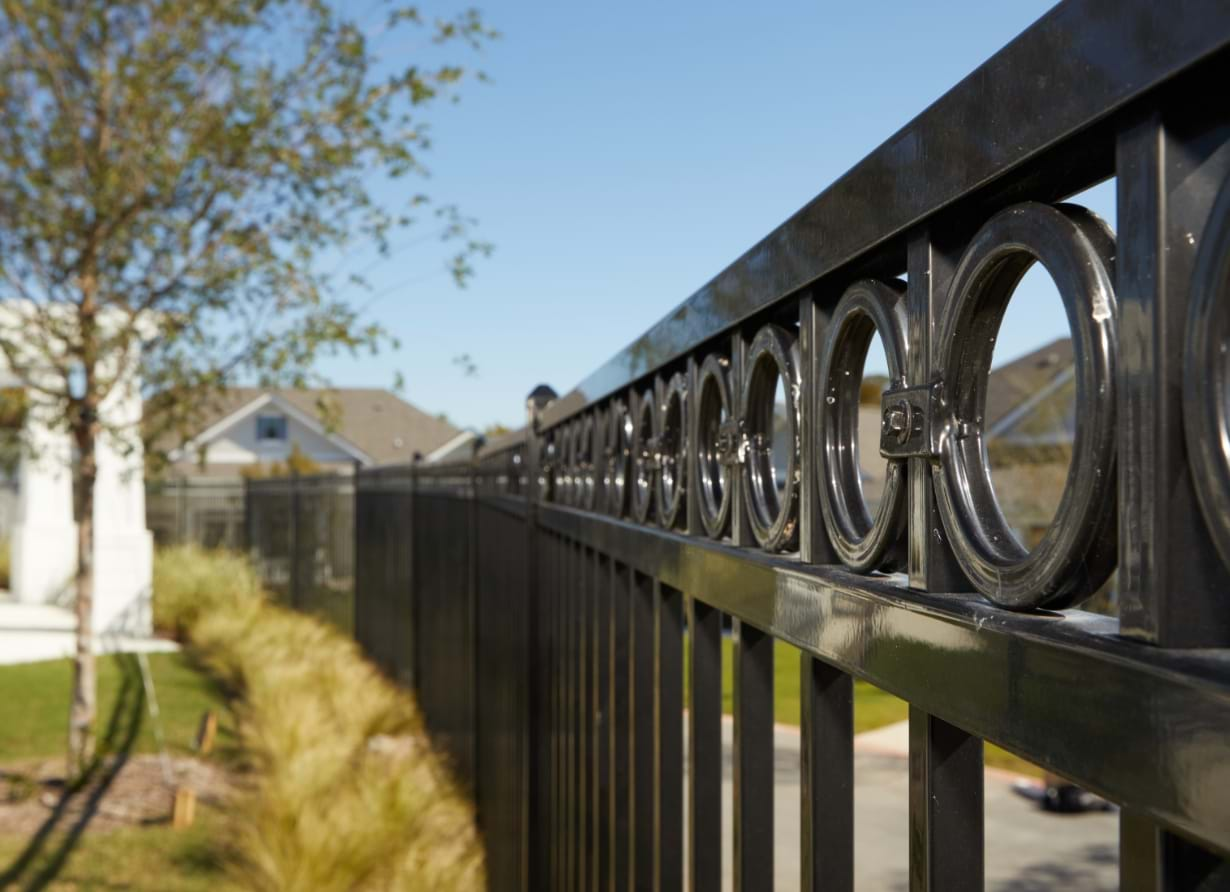 Ornamental Iron Fence - British Columbia