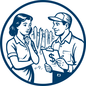 Step One: Fence Consultation & Estimate